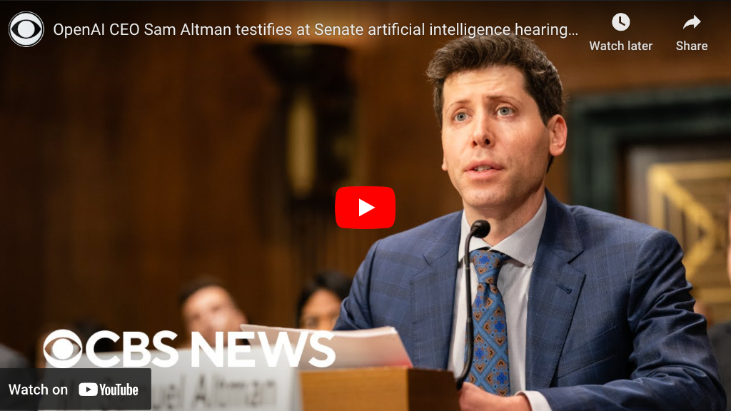 Sam Altman testifies