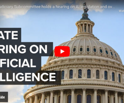 Senate Judiciary Subcommittee holds a hearing on AI legislation and oversight