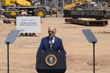 President Biden Speaks At The Intel Ocotillo Campus In Arizona