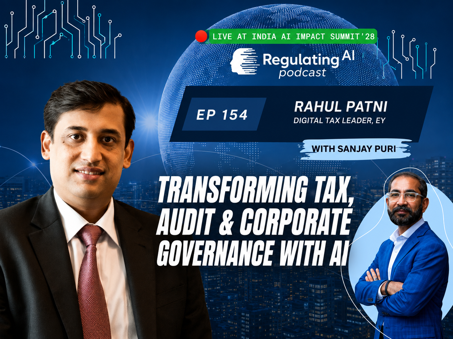 Transforming Tax & Audit with AI I Rahul Patni, EY I Live at IndiaAI Impact Summit’26