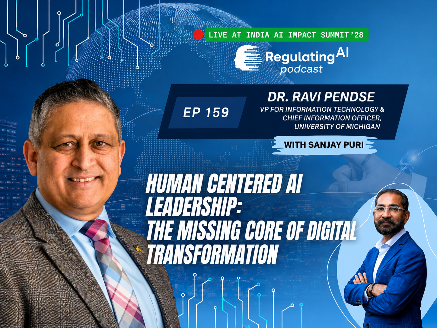 Human-Centered AI Leadership I Dr.Ravi Pendse, University of Michigan I IndiaAI Impact Summit’26