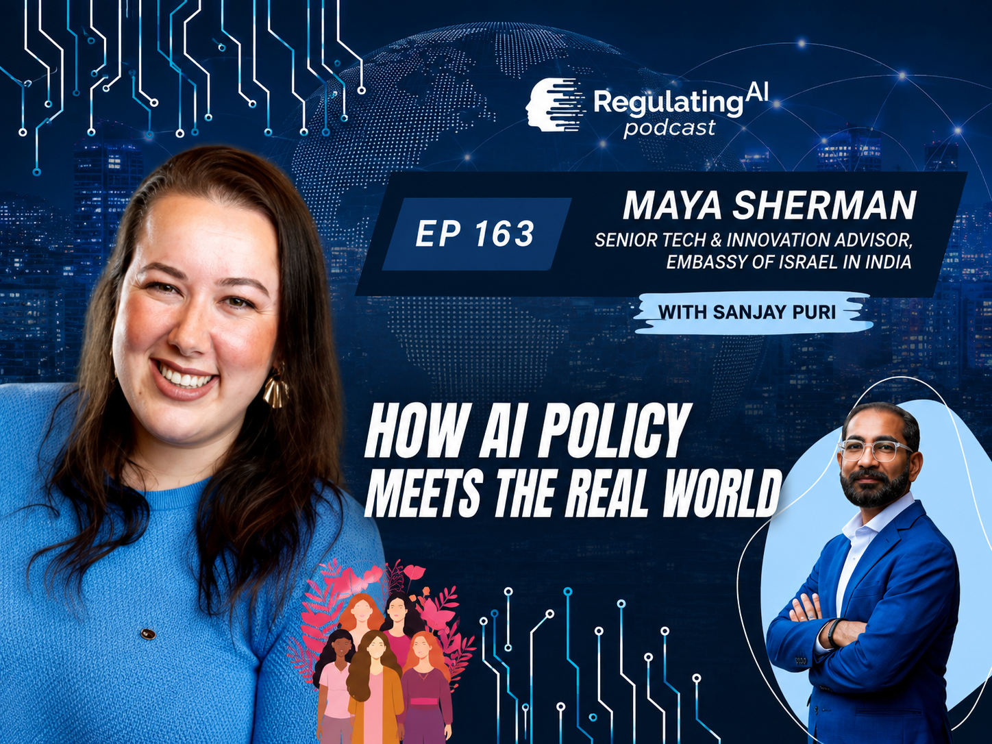 How AI Policy Meets the Real World | With Maya Sherman, Embassy of Israel, in India
